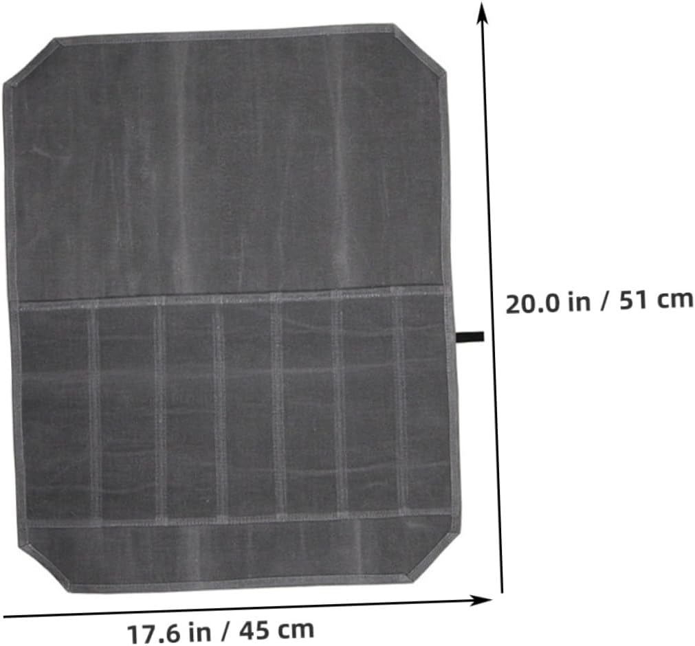 Large Capacity Canvas Storage Bag for Chef Knives