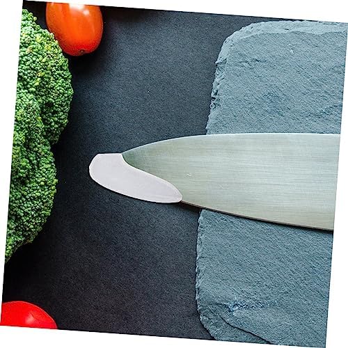 LABRIMP 50 Pcs Knives Tip Covers Guard Set Plastic White