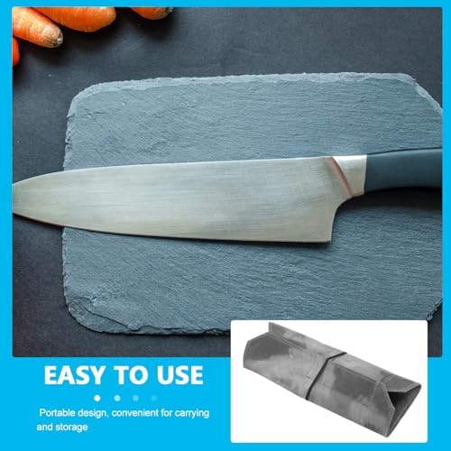 Kisangel Waxed Canvas Kitchen Knife Storage Bag Outdoor Picnic Organizer
