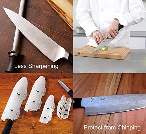 Oma Guard Kitchen Knife Protector Set BPA-Free dishwasher safe 4PK