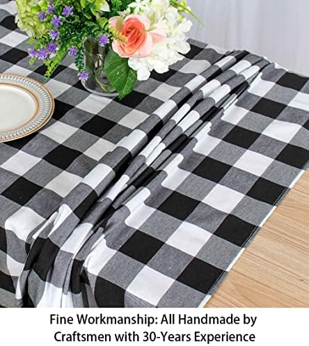 Stylish_csv Buffalo Plaid Tablecloth for 54x54-Inch Tables