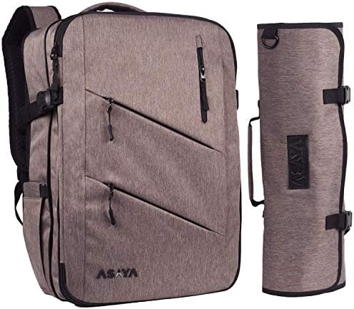 Asaya Chef Knife Backpack with 20 Pocket Knife Roll Bag