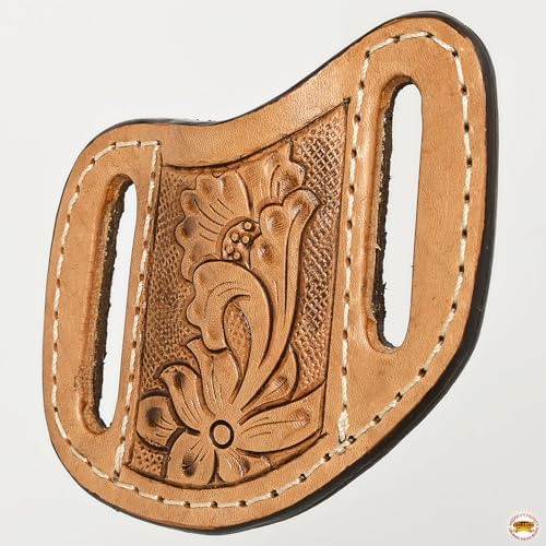 Stylish Genuine Leather Knife Holder for Outdoor Use