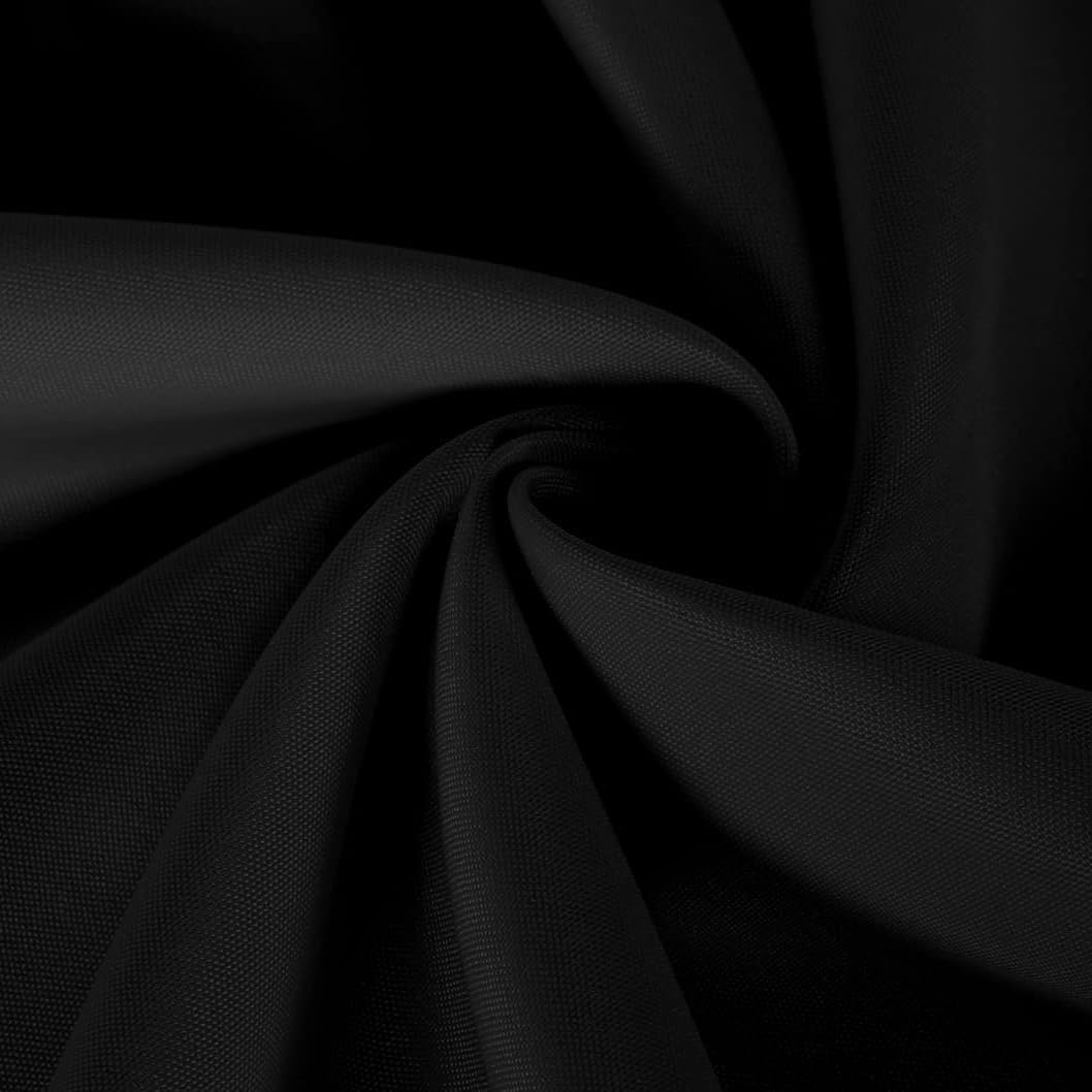 6 Pack Black Tablecloth Set