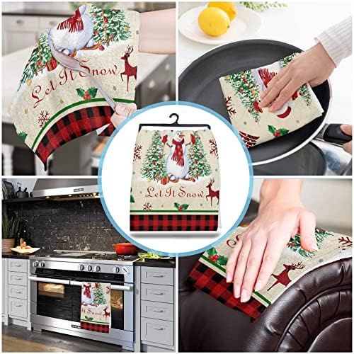 ZOE GARDEN Christmas Reindeer Towels