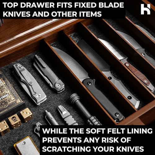 Premium 50-Knives Workflow Display Case