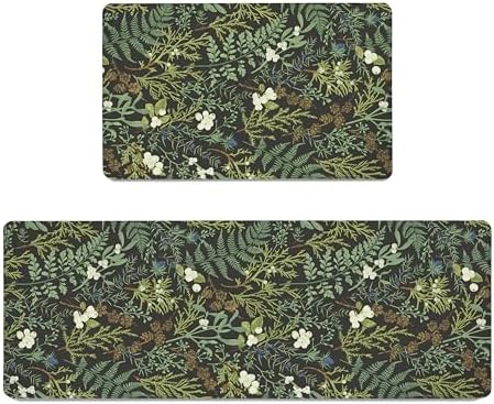 2-Piece Kitchen Rugs Set