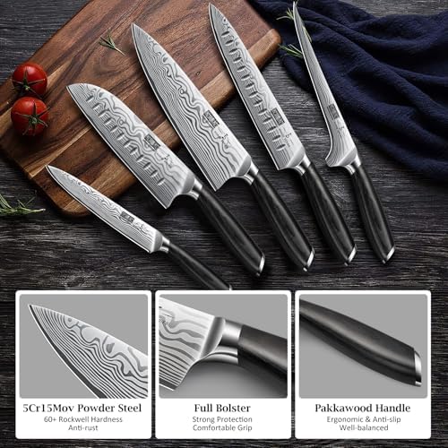 Hoshanho 16-Piece Knife Set