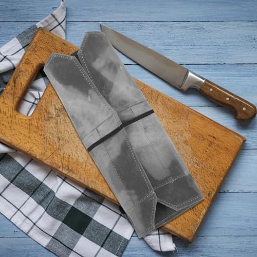 VANZACK Waxed Canvas Chef Roll Bag Case - Heavy Duty Kitchen Tool Storage