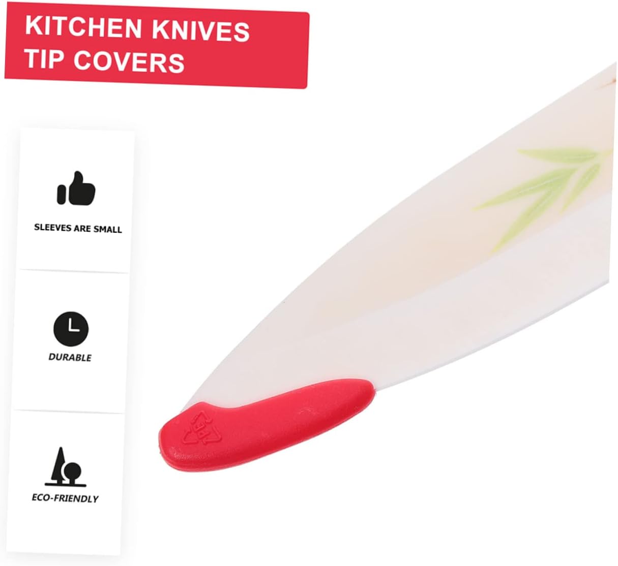 40-Piece Plastic Knife Tip Covers - Safe Protection for Your Knives
