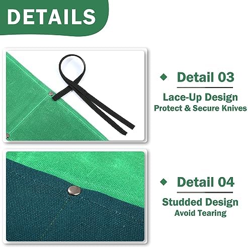 Heavy Duty Kitchen Knife Roll Bag