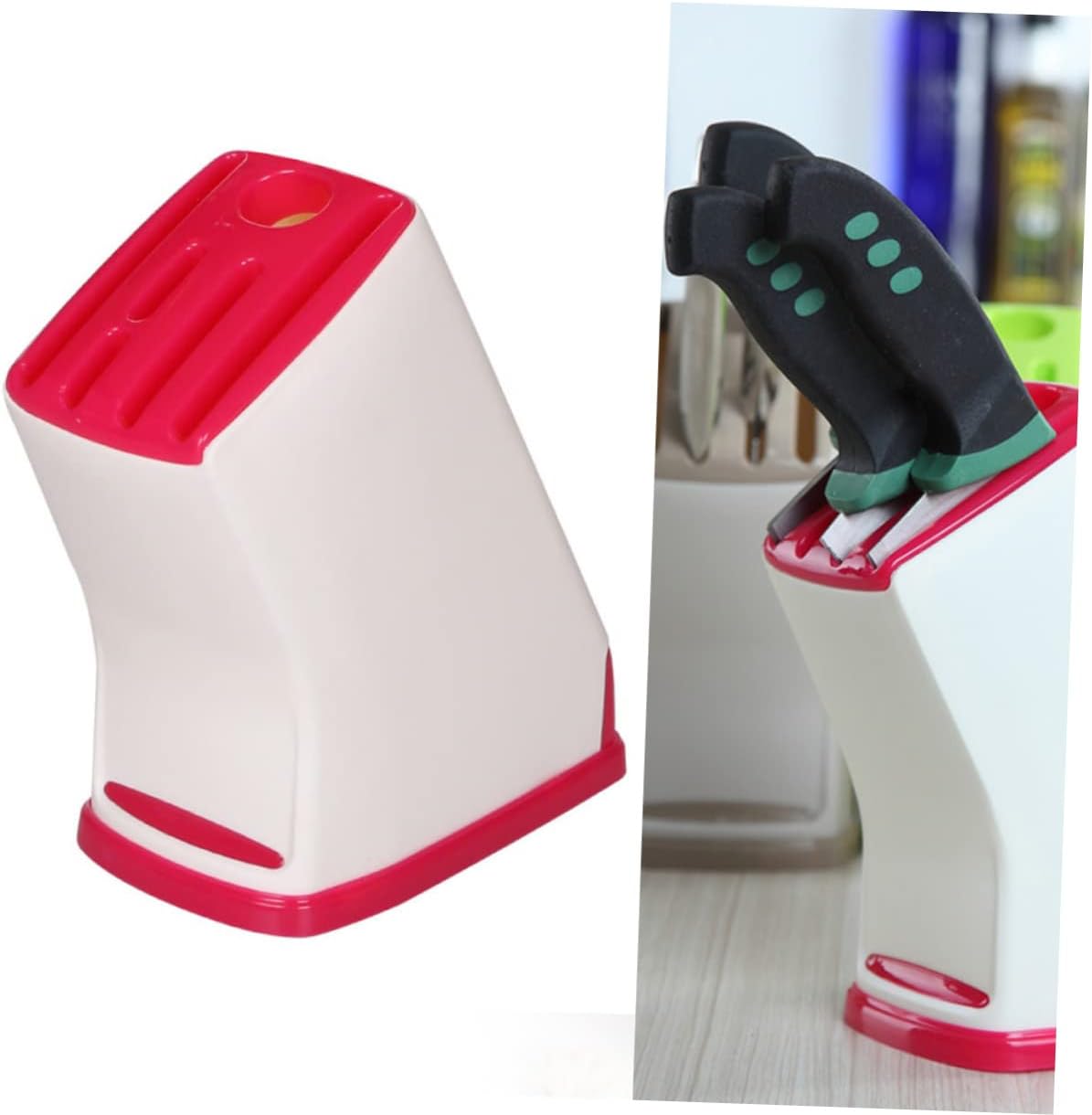 Ficus Tree Style Knife Holder with Non-slip Base