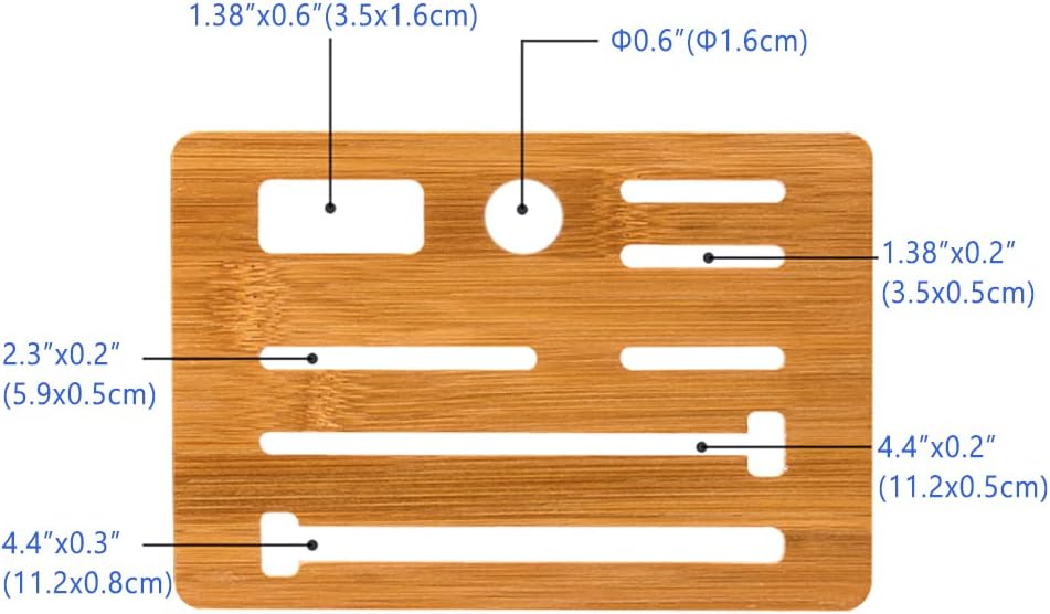 Poeland Kitchen Knife Holder Block
