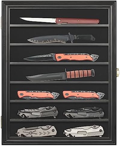 DisplayGifts Folding Pocket Knife Display Case