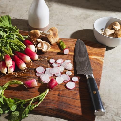Yatoshi 6-Piece Magnetic Kitchen Knife Block Set