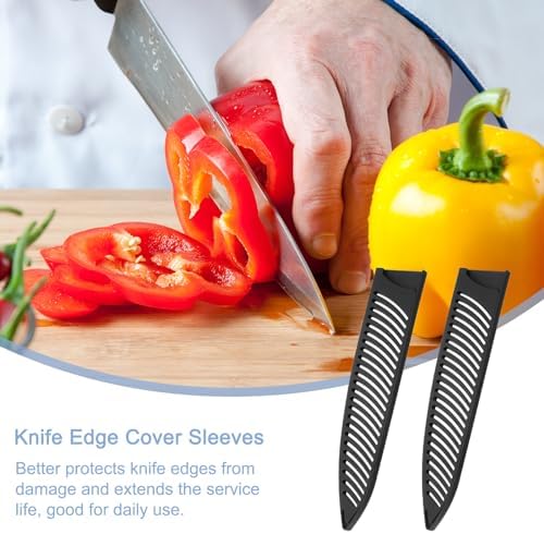 Uxcell 4Pcs Knife Edge Guards for 95 Chef Knife Protector