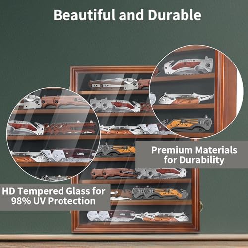 Organize and display your pocket knives elegantly