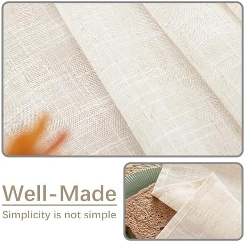 60x102 Linen Tablecloth - Water Resistant