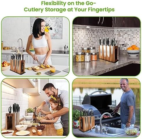 Secure Durable Kitchen Knife Holder