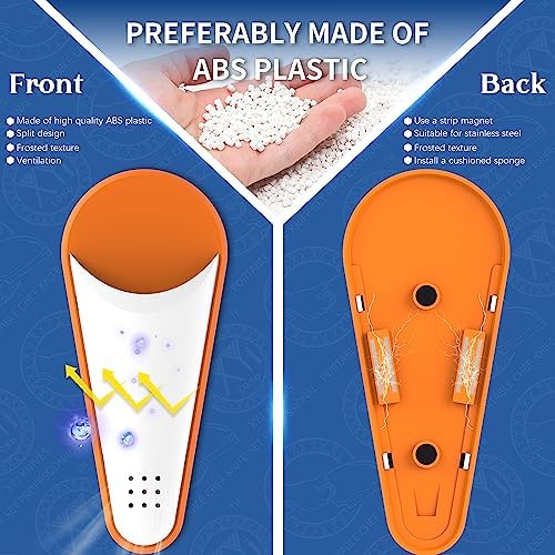 XYJ Magnetic Scissor Holder with Draining Holes for Safe Storage