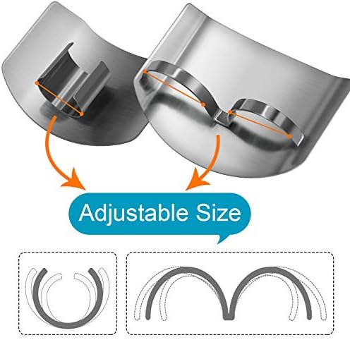 2-Piece Kitchen Finger Protection Set Sharp and Safe for Vegetables