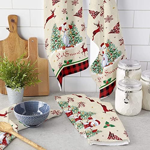 ZOE GARDEN Christmas Reindeer Towels