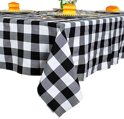 Stylish_csv Buffalo Plaid Tablecloth for 54x54-Inch Tables