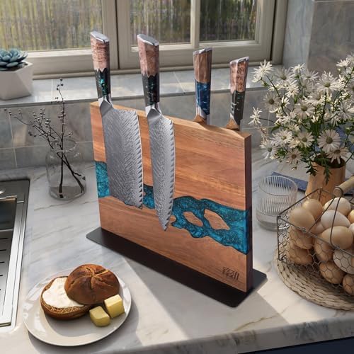 FINDKING Magnetic Knife Block Durable space-saving