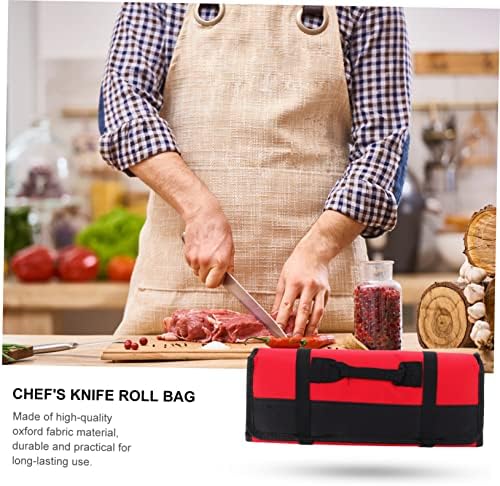 Garneck Portable Chef Knife Roll Bag with 22 Slots