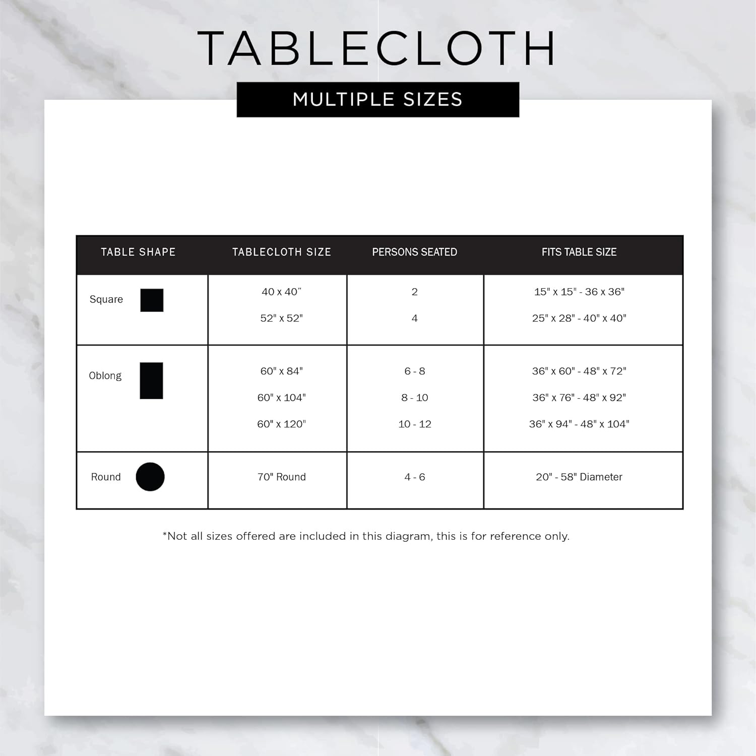 Elegant French Stripe Tablecloth 60x104_taupeBlack