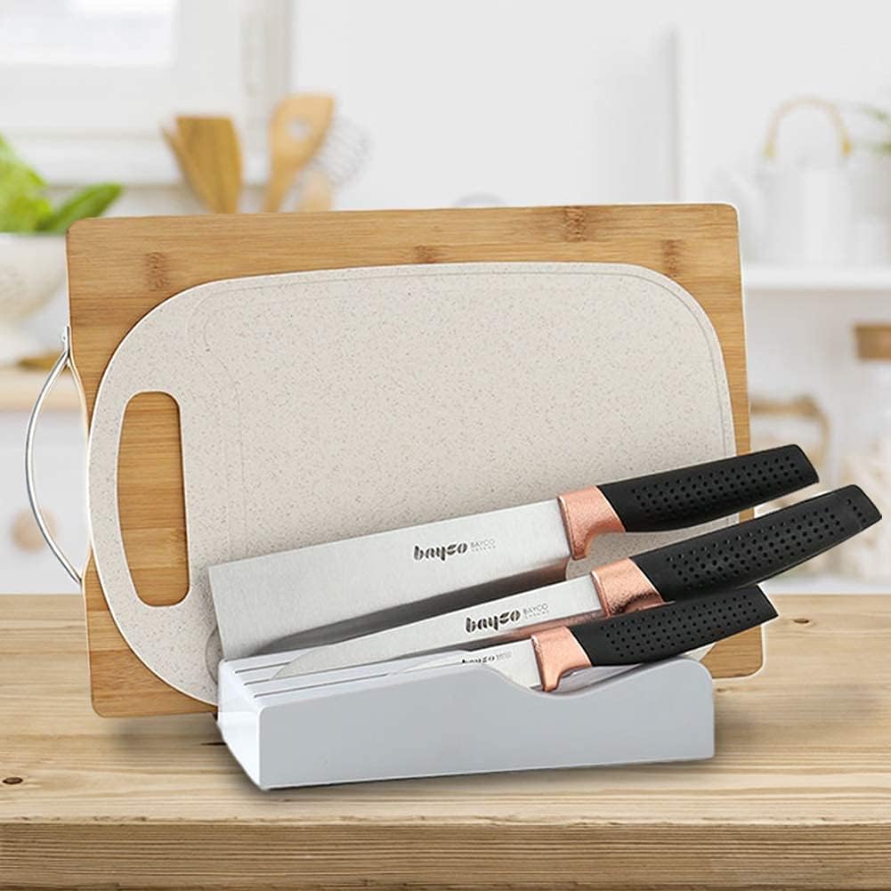 Qiuqiu 4-Slot Knife Set Storage Secure Easy Storage