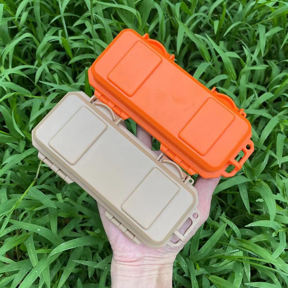 UPFIST ABS fiberglass Knives Case Orange Outdoor Storage Box