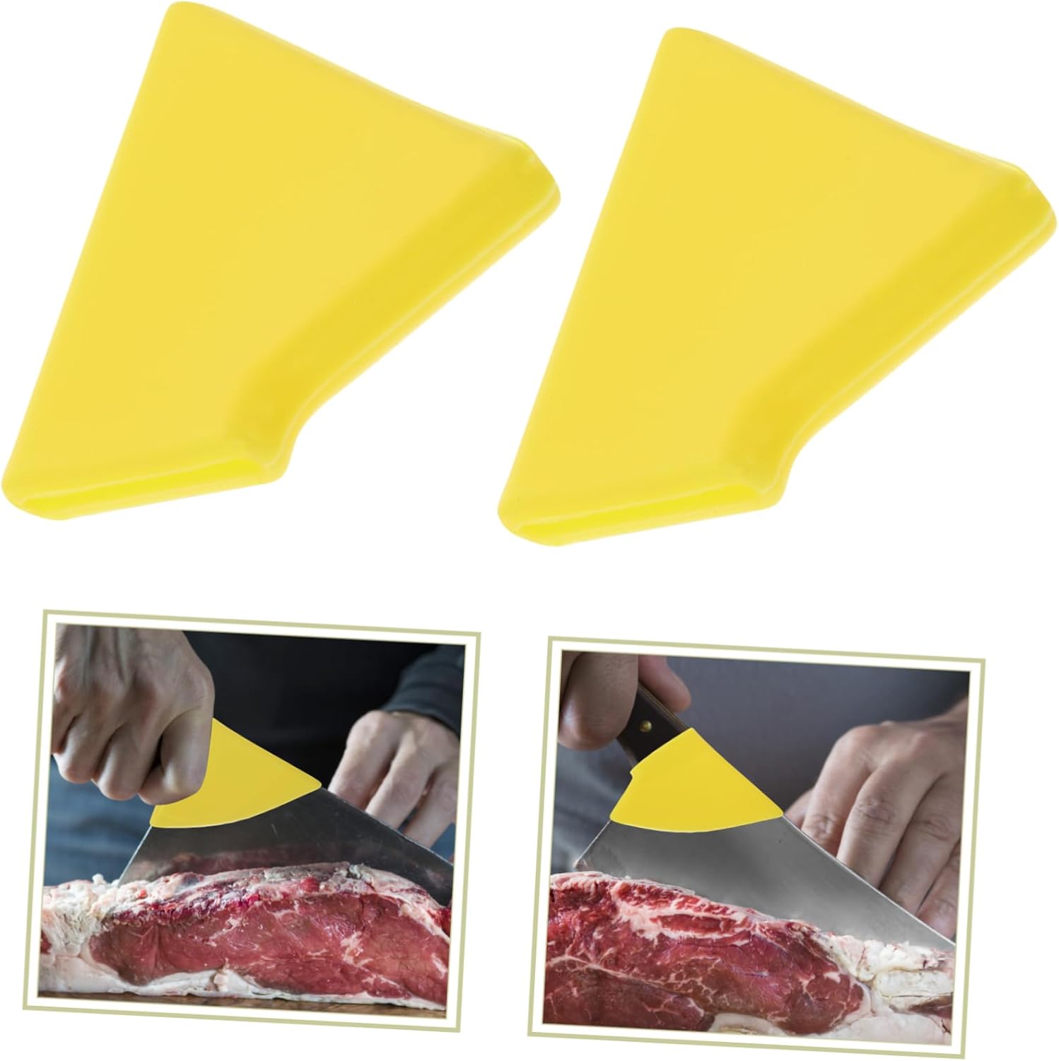 Finger Protector Kitchen Knives Set