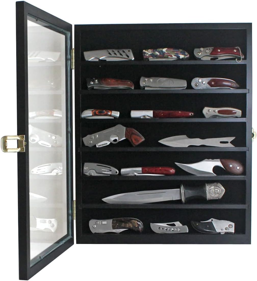 DisplayGifts Folding Pocket Knife Display Case