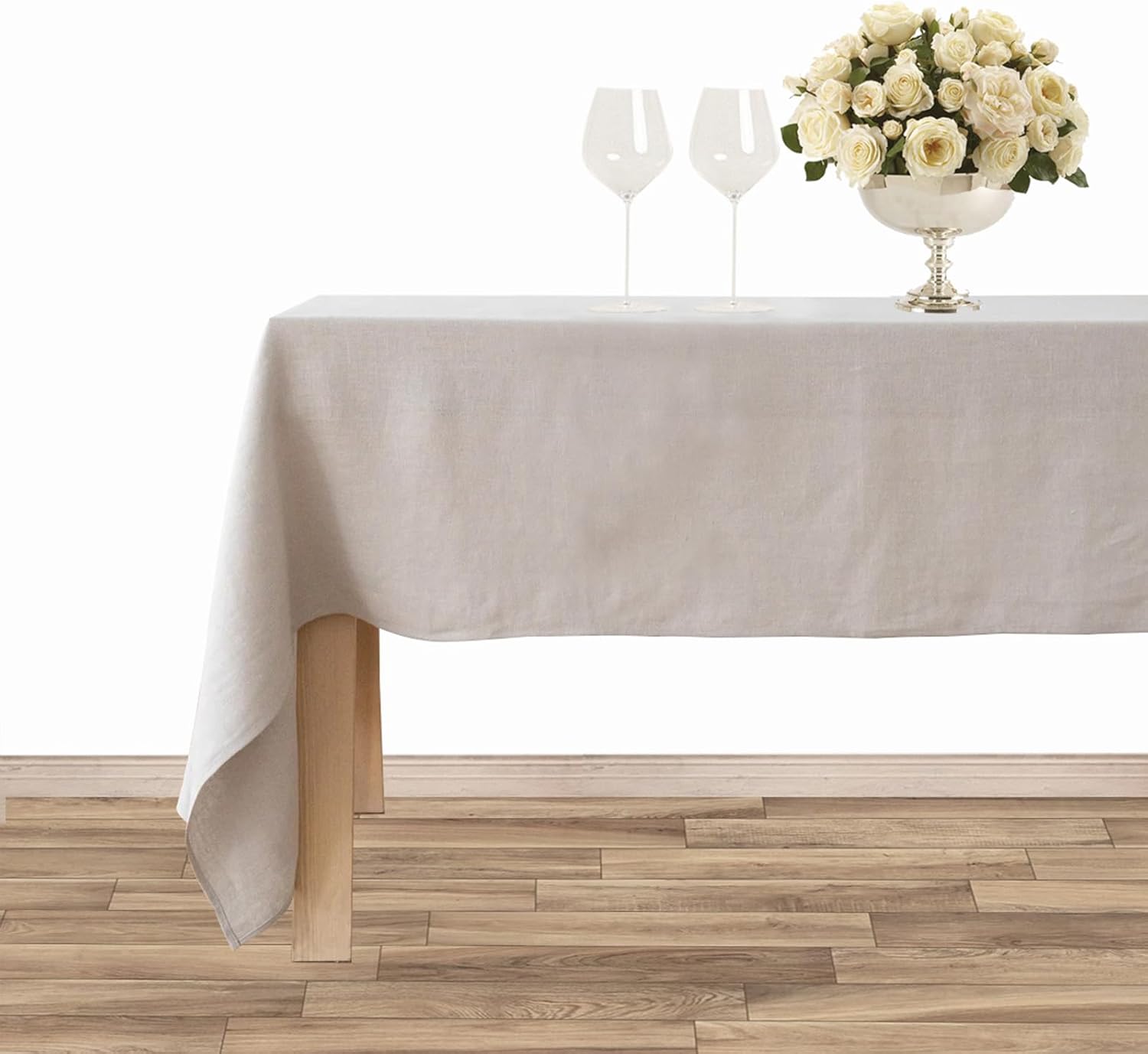 Durable Rustic 100 Linen Tablecloth