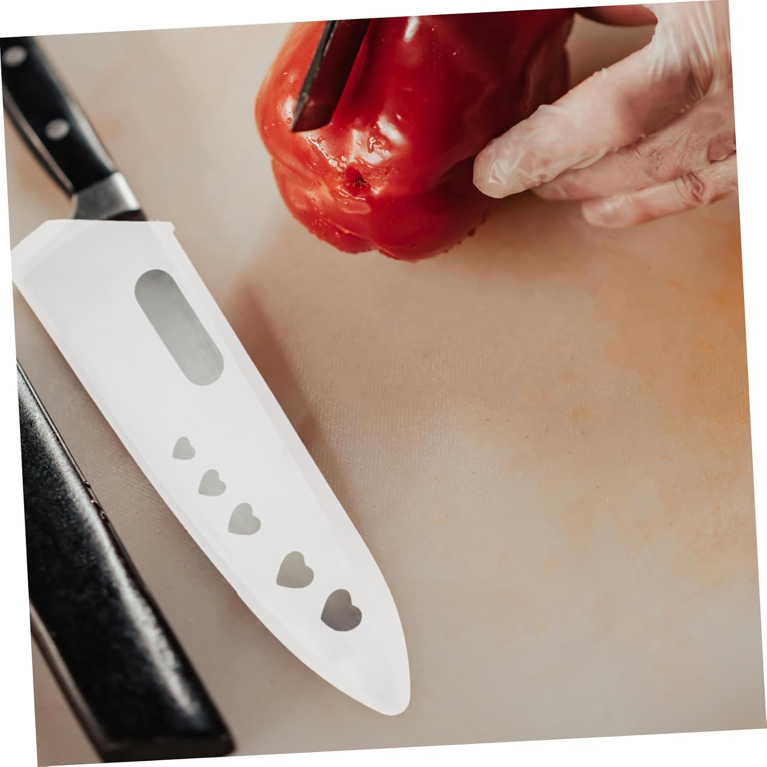 BrightFufu Protective Knife Sleeve 3-Piece Kitchen Knife Case
