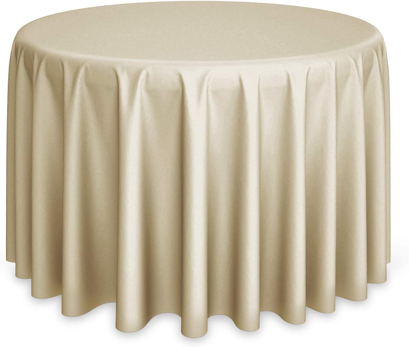108 Premium Round Tablecloth - Stain-Resistant and Durable