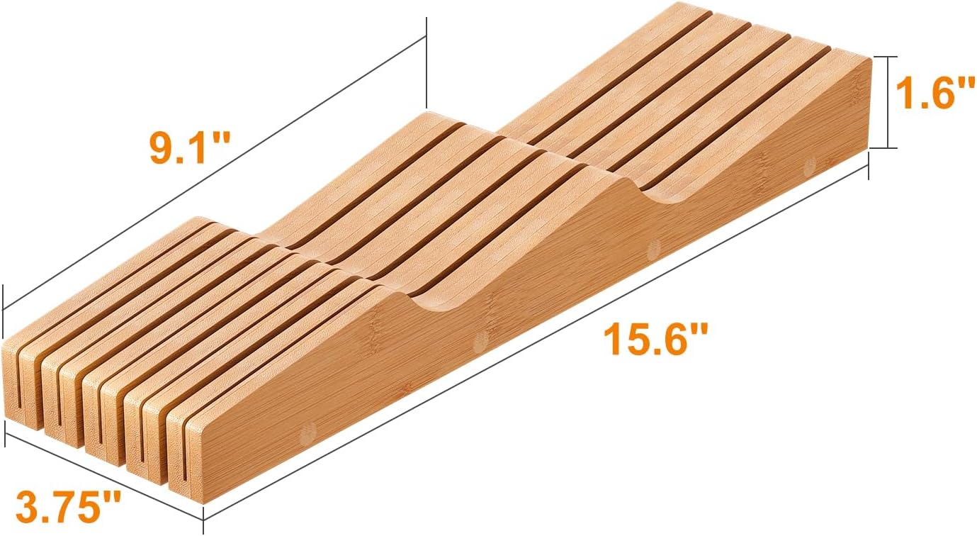 Premium In-Drawer Knife Block
