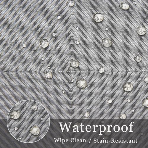 Elegant Checkered Tablecloth for Kitchen and Outdoor 60x84