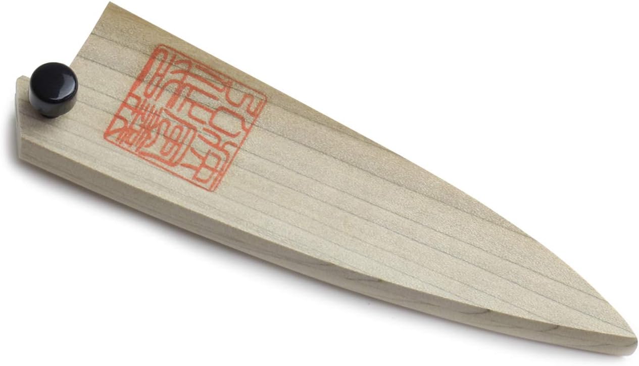 Yoshihiro Natural Magnolia Wood Saya Cover for Paring Knife 32