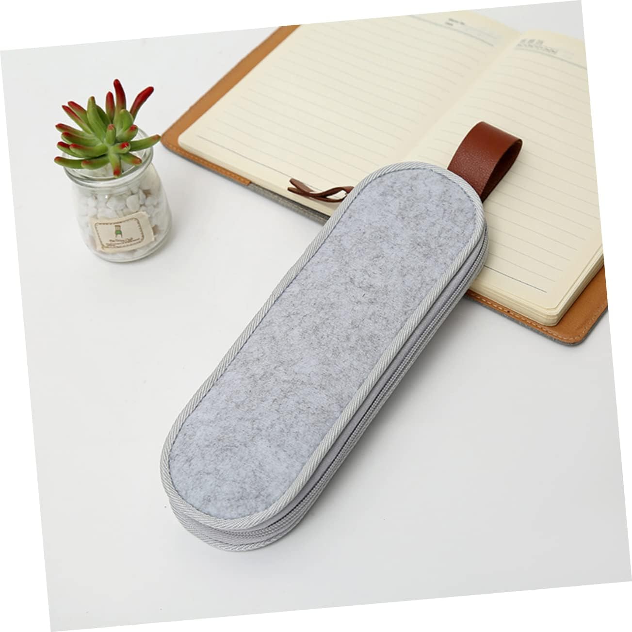 SHOWERORO Felt Cloth Knives Bag for Camping and Picnic Storage
