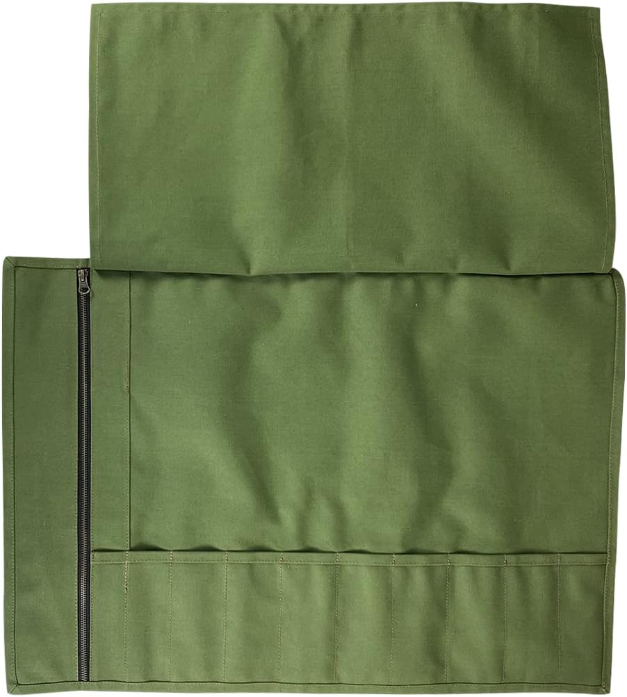 Stylish Knives Holder with 10 Pockets and Adjustable Shoulder Strap