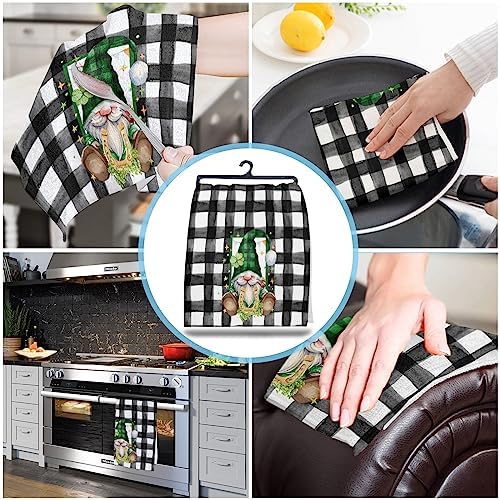 ZOE GARDEN St Patricks Day Kitchen Towels Set