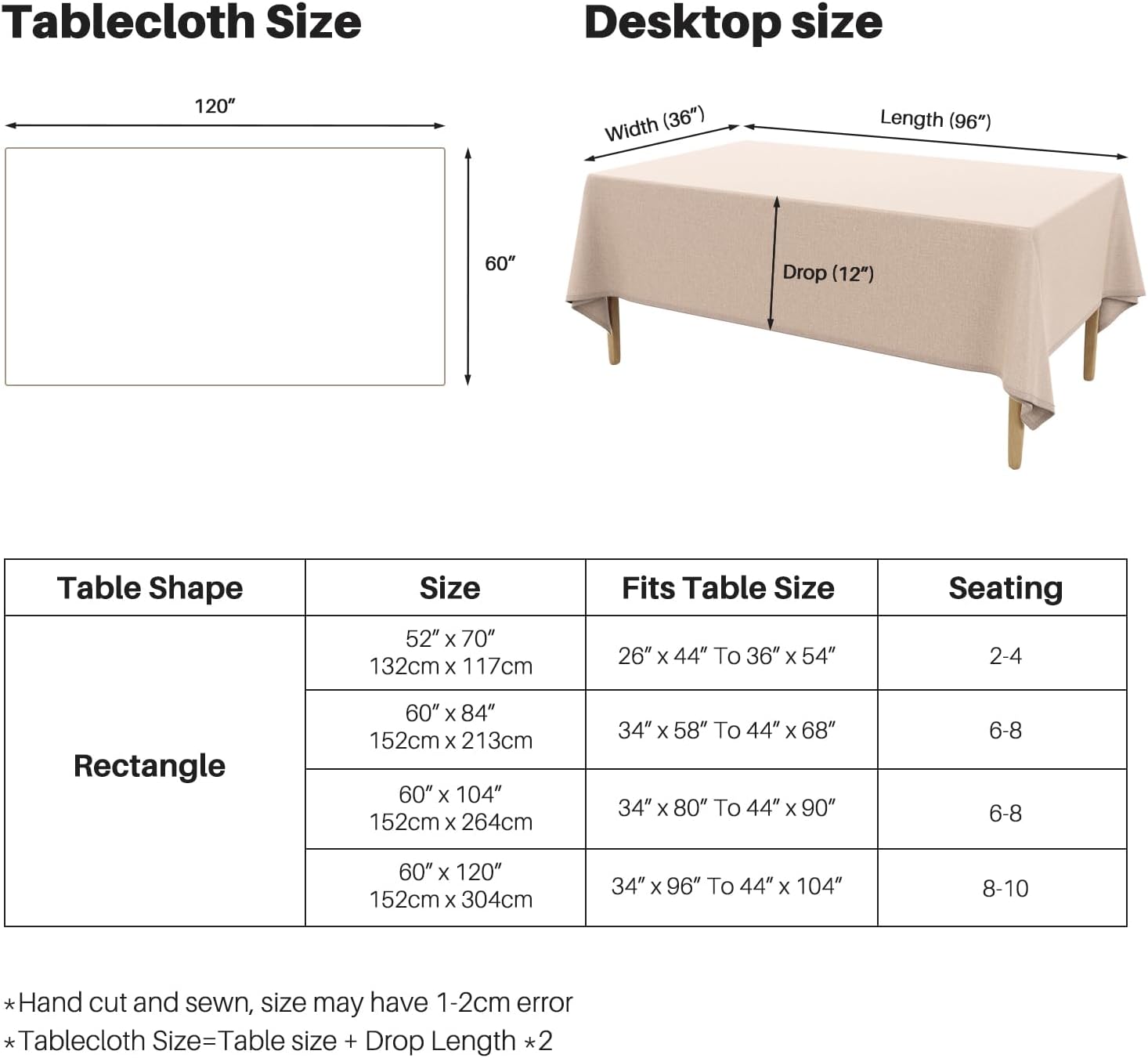 Textured Linen Tablecloth
