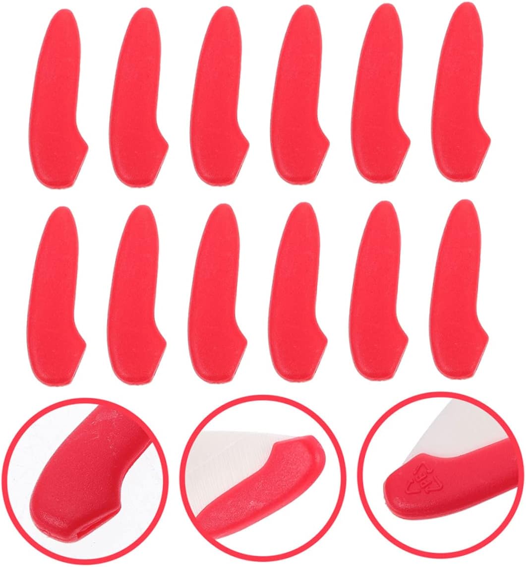 LalaDefiee 40-Piece Plastic Knives Tip Covers Anti Scratch Durable Odorless
