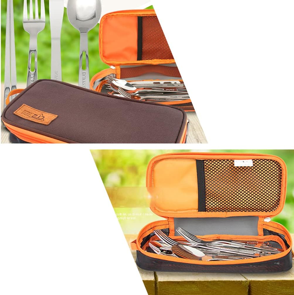 Cabilock Storage Bag for Kitchen Utensils Travel Outdoor Use