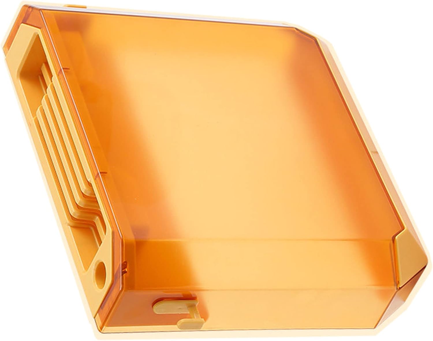 Wall-Mounted Plastic Knife Rack Yellow