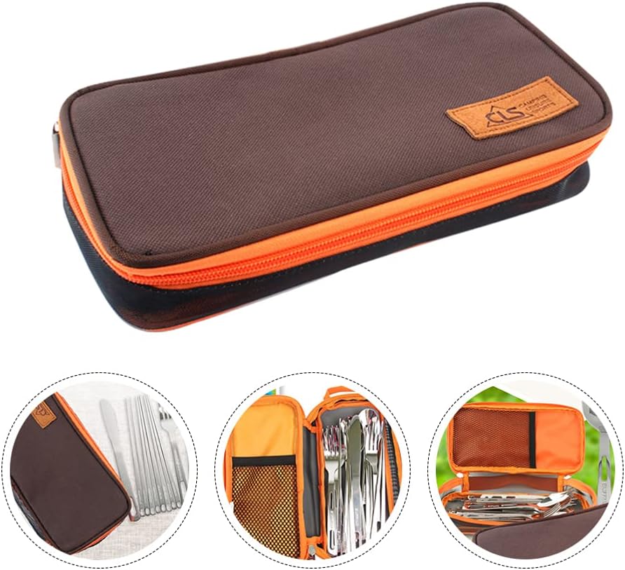 Cabilock Storage Bag for Kitchen Utensils Travel Outdoor Use