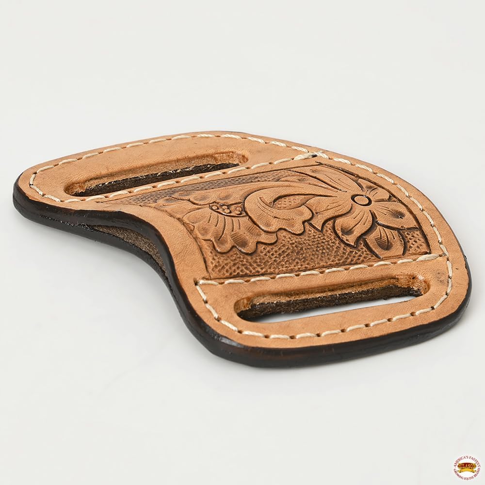 Stylish Genuine Leather Knife Holder for Outdoor Use