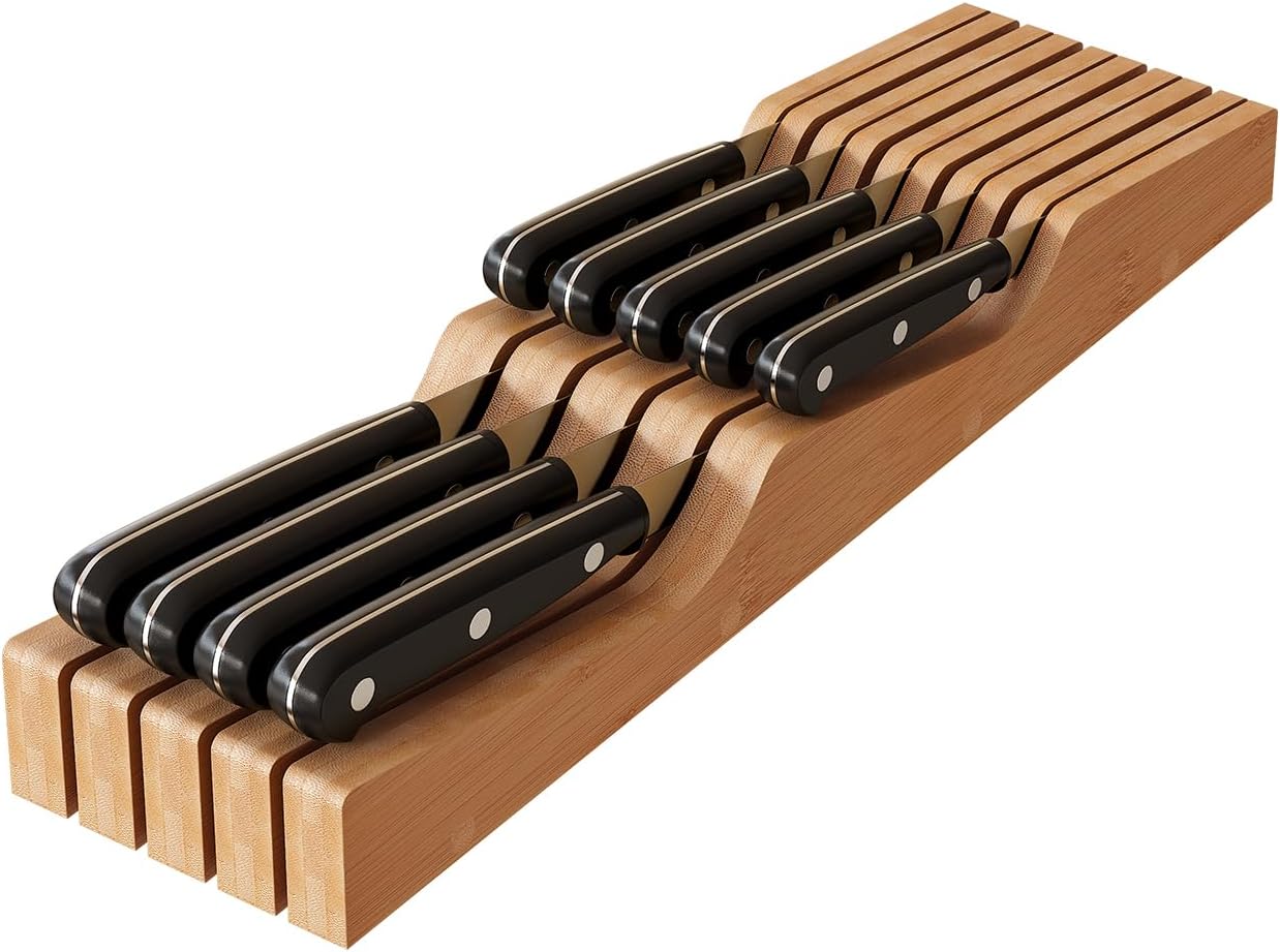 Premium In-Drawer Knife Block